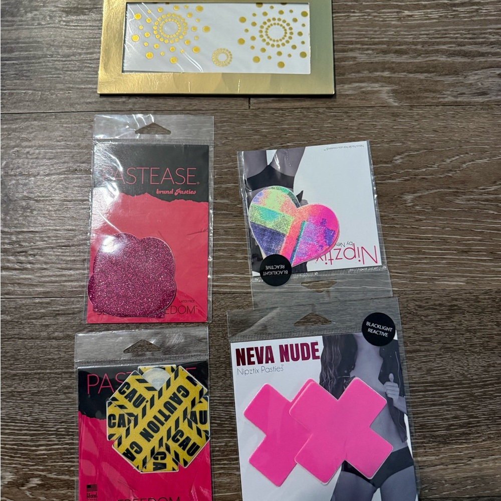 Colorful Nipple Pasties Set